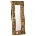 thumbnail image 3 of vidaXL Decorative Mirror Wall Mirror with Buddha Cladding Solid Reclaimed Wood, 3 of 36
