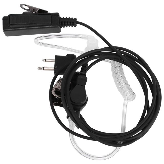 Auricular de Seguridad con Tubo AcúStico Encubierto MicróFono PTT Compatible para CP040 DP1400 GP68 GP88