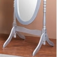 thumbnail image 7 of ZXNYH Moniya White Wood Vanity Table and Stool Set Medium, 7 of 7