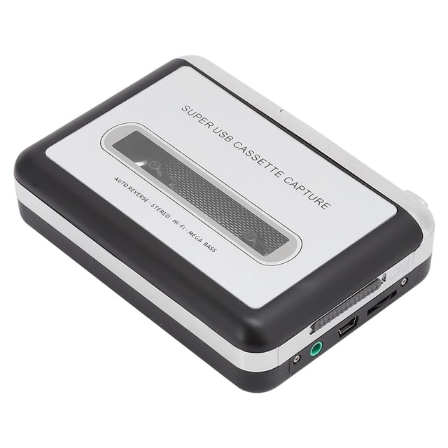 Convertidor de cinta exquisita función de salida multifunción de reproductor de casete liviano para 2000/XP/Vista/Win7