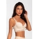 thumbnail image 2 of Brassier Bustier Media Copa Diane & Geordi Colombia Microfibra Encaje 021507 Beige 34, 2 of 3