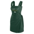 thumbnail image 2 of Women's WEAR by Erin Andrews  Green Green Bay Packers Wrap Dress, 2 of 5