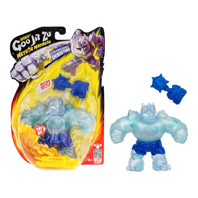 Figura Héroes de Goo Jit Zu Meteor Madness Rhinostone
