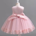 thumbnail image 4 of BYHONG Robe en Maille pour Enfants Robe Élégante Petite Fille Robe Verte_003 6-7 Ans, 4 of 9
