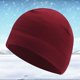 thumbnail image 5 of Gorros de invierno transpirables para cubrir las orejas, gorros gruesos para hombres, gorro de ligero para esquiar, hacer senderismo, Hugo Sombrero para correr, 5 of 7