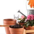thumbnail image 1 of HEALEEP 2Ud Soporte De Planta De Hierro Color Marrón Para Plantas Trepadoras En Interiores, 1 of 8
