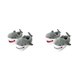 thumbnail image 1 of Minnieouse 2 pack/lote Y Pantuflas Toboganes Tiburón Cálido Y Estos Animales Tiburón 2 pack/lote Parte Inferior Antideslizante Para Seguridad Gris Tamaño de la UE 36-43 2Conjunto, 1 of 1