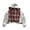 Red1, variant on Y2k Grunge Plaid Zip Up Hoodie Men Women Reversible Oversized Emo 2000s Graphic Hoodie Fall Baggy Sweatshirts,Grey,S