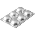 thumbnail image 4 of Wilton Ball Pan, 3D Aluminum Bakeware for Baking or Molding Delicious and Uniquely Shaped Treats, Makes 6 Half Balls, 4 of 7