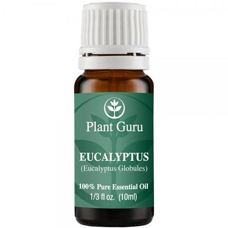 Eucalyptus Essential Oil 10 ml 100% Pure Undiluted Therapeutic Grade for Aromatherapy Diffuser, Sinus Relief, Allergies, Cold and Flu, Cough, Nasal and Chest