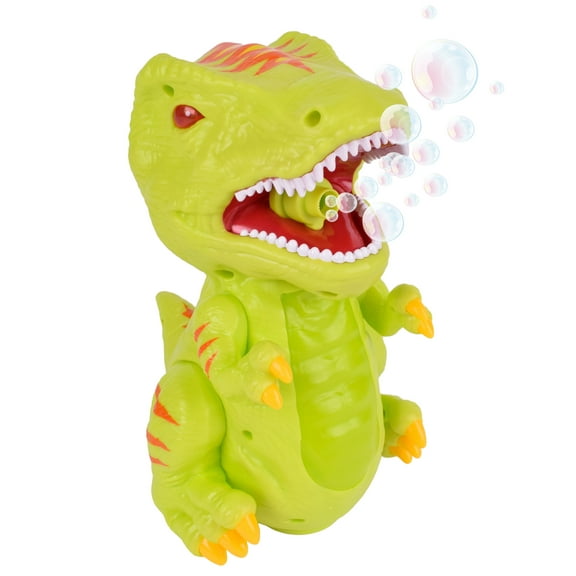 Play Day Bump N Go Bubble Blowing Dino-Lights, Sounds & Movement, Children Ages 3 