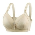 thumbnail image 2 of Otvok Middle Aged and Elderly Bras without Steel Rings Plus Size Underwear Adjustable Comfortable Bra, 2 of 6
