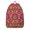 Vintage Geometri, variant on Summer Hawaiian Backpack, Tropical Floral School Bag with Jungle Leaves and Exotic Flowers, Vibrant Beach Design, Hibiscus Pattern
