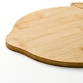 thumbnail image 3 of Cook with Color 9.5" x 12" Wood Cutting Board, Decorative Fruit Shaped Serving and Slicing Board, Lemon, 3 of 5