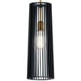 thumbnail image 2 of 44169BK Kichler Lighting Linara - 1 Light Pendant - With Contemporary Inspirations - 17.75 Inches Tall By 6 Inches Wide, 2 of 3
