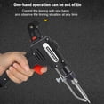thumbnail image 6 of Multi-Function Iron Welder, Soldering Gun Automatic Hand-held Solder Iron Kit, Electric Welding Gun for One-hand Welding Repair & DIY, with Desoldering Pump, Tweezers, Soldering Wires (Black), 6 of 8