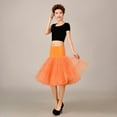 thumbnail image 3 of Falda de tul con enagua de color violento para vestido de novia vintage sin hueso, 3 of 6