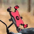 thumbnail image 4 of Soporte para teléfono móvil shamjiam para motocicleta rojo, 4 of 8