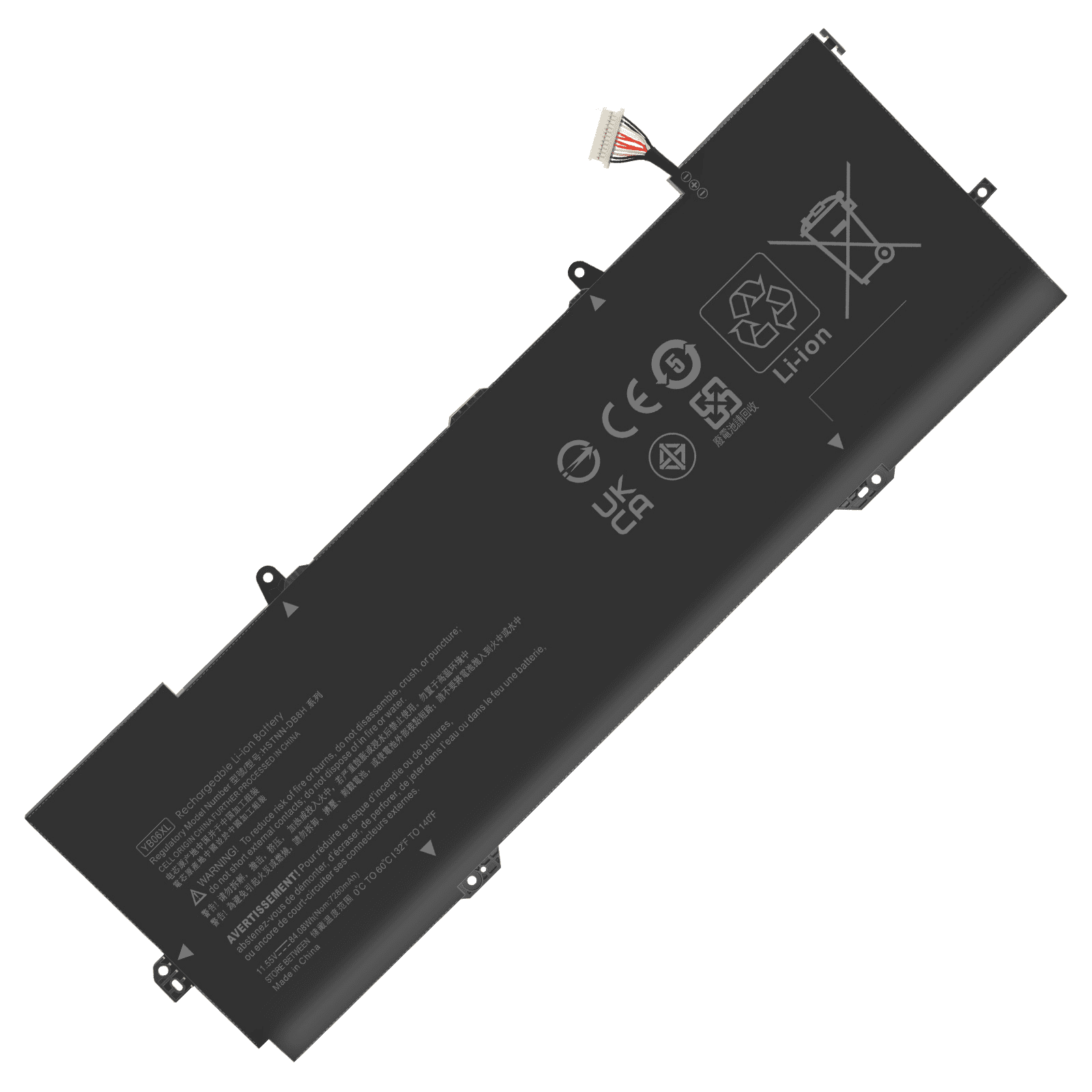 11.55V YB06XL 928427-272 battery for HP Spectre X360 15T-CH000 Series 15-ch0xx  15-ch032ng - Walmart.com