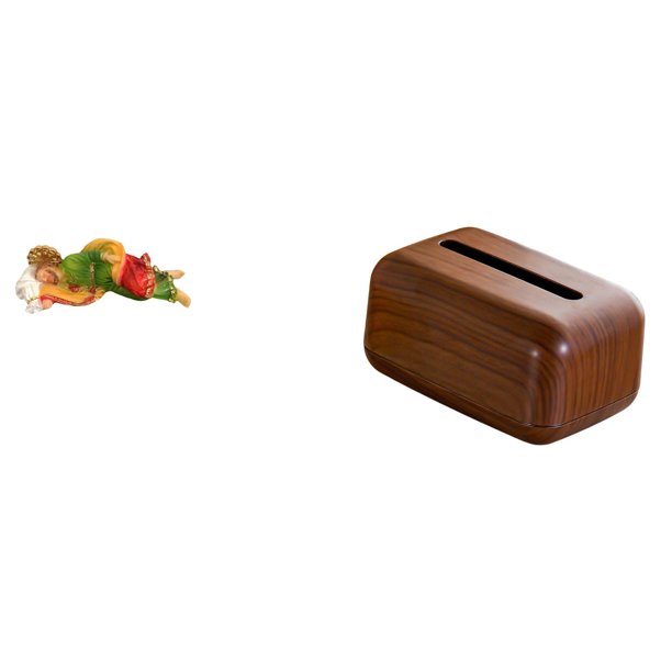 Estatua de José,Estatua de José durmiendo Estatuilla religiosa,porta pañuelos,Funda para caja de pañuelos de PP para sala de estar y cocina,Porta pañuelos de PP para casa,oficina,hotel