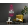 thumbnail image 4 of Glowneon Cold Beer Party Pub Neon Signs, Bar Pub Led Light Decor, 4 of 4