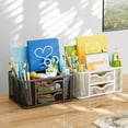 thumbnail image 3 of Organizador de escritorio Marbrasse Mesh con 2 cajones y 5 compartimentos, 3 of 7