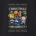 thumbnail image 3 of Wild Bobby Christmas Brainrot Christmas Sweater | Holiday Youth Longsleeve Shirt, 3 of 5