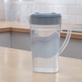 thumbnail image 4 of Yooshoverk 2L Clear Plastic Pitcher, Lidded for Iced Tea, Lemonade, and Milk, 4 of 6