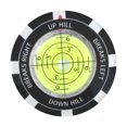 thumbnail image 2 of Colaxi Marqueur de Balle de Lecteur de Golf Vert Cadeau pour Hommes & Femmes Niveau Bubble Rond Vert, 2 of 8
