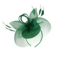 thumbnail image 2 of 2023 Fascinator Hat Flower Feather Mesh Tea Party Hairband For Women, 2 of 7
