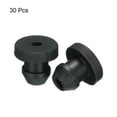 thumbnail image 3 of Uxcell 30Pcs Snap Rubber Grommet Plug Mount Dia 4.5mm ID 2mm Seal Anti-Scratch Electrical Box Cable Pipe Black, 3 of 6