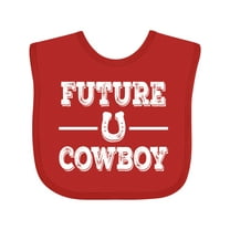 Inktastic Future Cowboy Boys Rodeo Boys Baby Bib