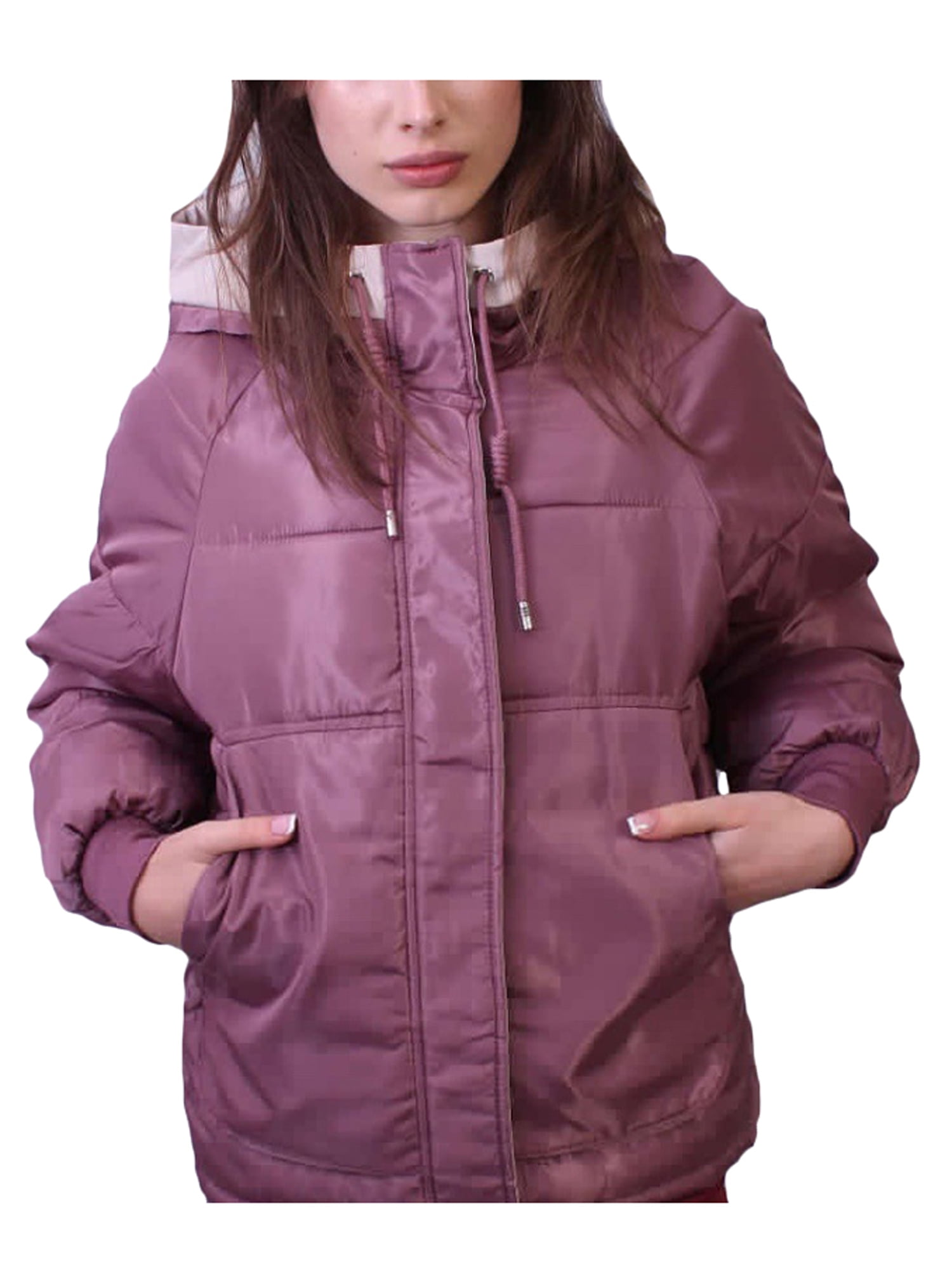 Wodstyle Women's Bubble Warm Quilted Padded Puffer Parka Jacket
