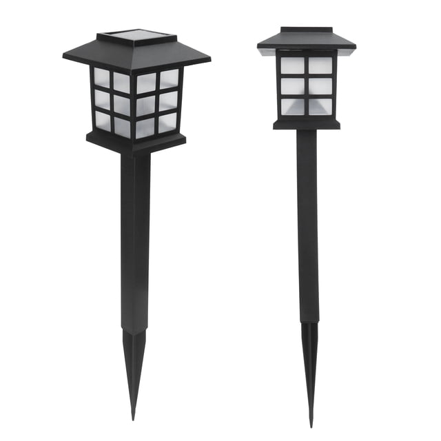 Luces solares al aire libre luces solares al aire libre del jardín luz solar LED luz solar 2Set lámpara LED para patio ANGGREK Otros