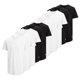 thumbnail image 1 of Jack & Jones Camiseta para Hombre, Paquete de 10 - JJENOA, manga corta, cuello redondo, algodón, color sólido Blanco/Negro XL (X-Large), 1 of 5