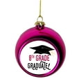 thumbnail image 1 of Unique Graduation Christmas Ornaments, Graduation Xmas Ornaments 2020, 8th Grade Graduation Merry Christmas, Stay Safe  Hanging Ornament 2020, Pandemic Home Decor, Pandemic Xmas Tree Decor 2020, 1 of 1