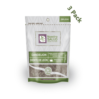 3-PACK Nuestra Salud Hojas de Sen/ Senna Leaves- Natural Laxative