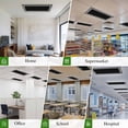 thumbnail image 6 of Fluorescent Light Covers for Ceiling Lights Classroom, Black White Greek Key Pattern Magnetic Ceiling Light Cover Filter for School,Office, 2X4 FT, Pack of 1, Geometric Modern, 6 of 9