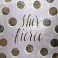 thumbnail image 2 of Popp, Grace 26x26 White Modern Wood Framed Museum Art Print Titled - Gilded Girl II, 2 of 4