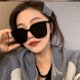 thumbnail image 2 of Gafas de sol rectangulares para mujer, diseñador de marca femeninos de lentes de sol, Retro, coloridas y populares, cuadradas, 2024, 2 of 4