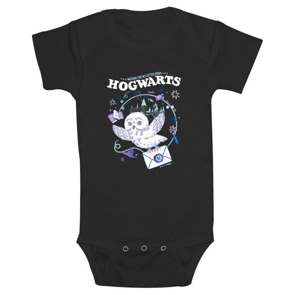 Infants' Harry Potter Hedwig Waiting for my Hogwarts Letter  Bodysuit