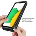 thumbnail image 5 of for Samsung Galaxy A03 Core  Case, Dual Layer Shockproof Bumper Rugged Hybrid Heavy Duty Clear Drop Protective Durable Hybrid 2-layer Phone Case for Samsung Galaxy A03 Core 6.5 inch,Black, 5 of 7