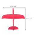 thumbnail image 4 of Jouet Avion Planeur à Lancer à la Main Jouets Avion de Simulation Aéronefs Jouet Rouge, 4 of 8