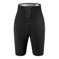 thumbnail image 3 of Sauna Leggings for Women Sweat Pants Compression High Waist Slimming Hot Thermo Workout Training Capri Body Shaper, 3 of 5