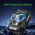 thumbnail image 4 of Phone Cooler, Cellphone Radiator Compact Three Speed with LED Temperature Display for Gaming Streaming, 4 of 7
