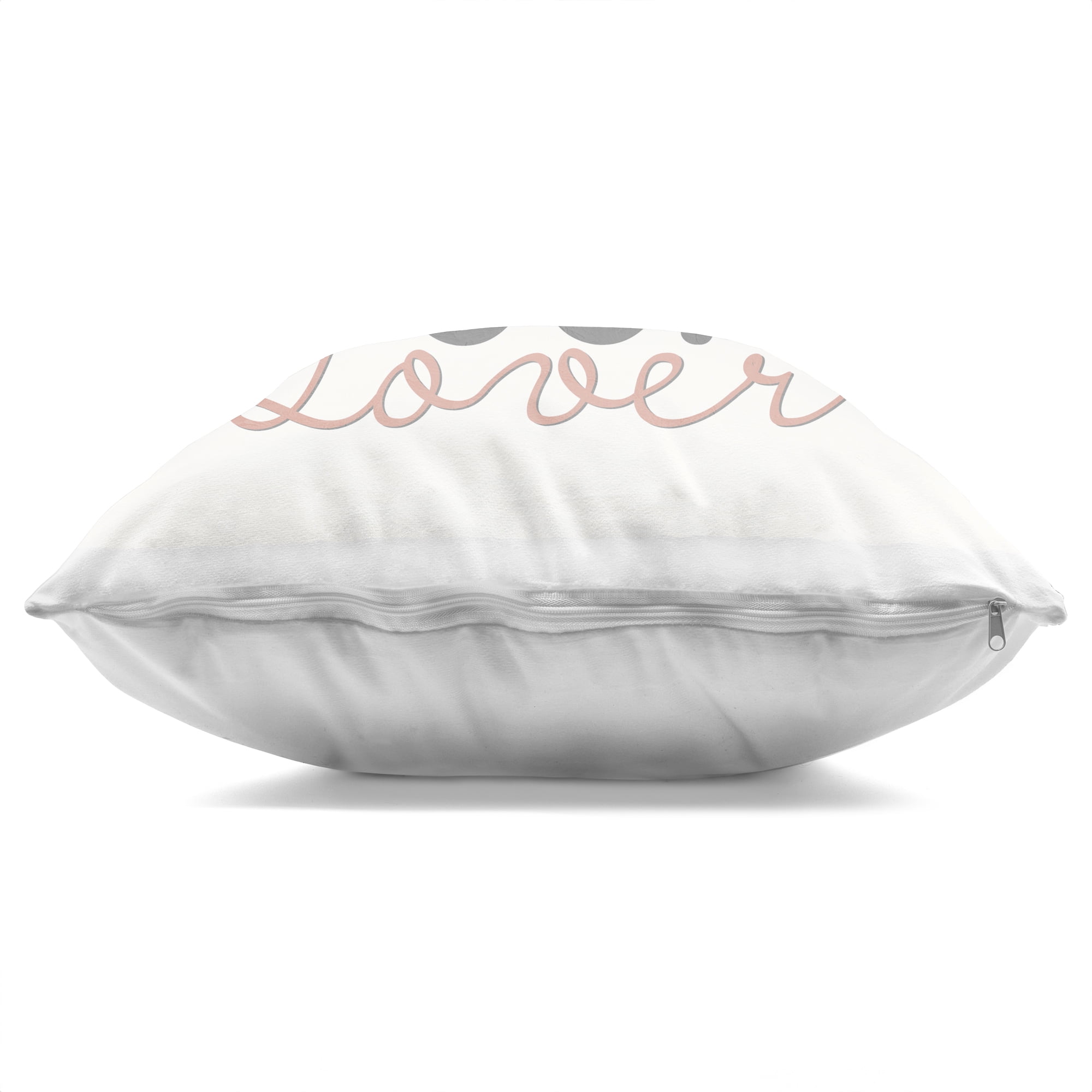 Stupell Industries Book Lover Pink Bow Decorative Printed Throw Pillow, design by Kim Allen, 18 x 7 x 18
