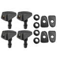 thumbnail image 1 of Universal Ajustable Parabrisas Arandela Boquillas Kit Negro - 12 Uds, 1 of 1