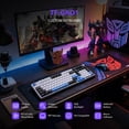 thumbnail image 2 of Teclado mecánico Transformers GK01 Wireless RGB BT5.0, 2 of 9