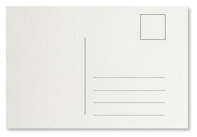 50 Blank Mailable 4x6 Heavy Duty 14PT Postcards with Mailing Side 