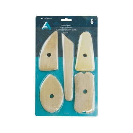 UPC: 0082435173566 | Art Alternatives Wooden Rib Set  5-Pieces